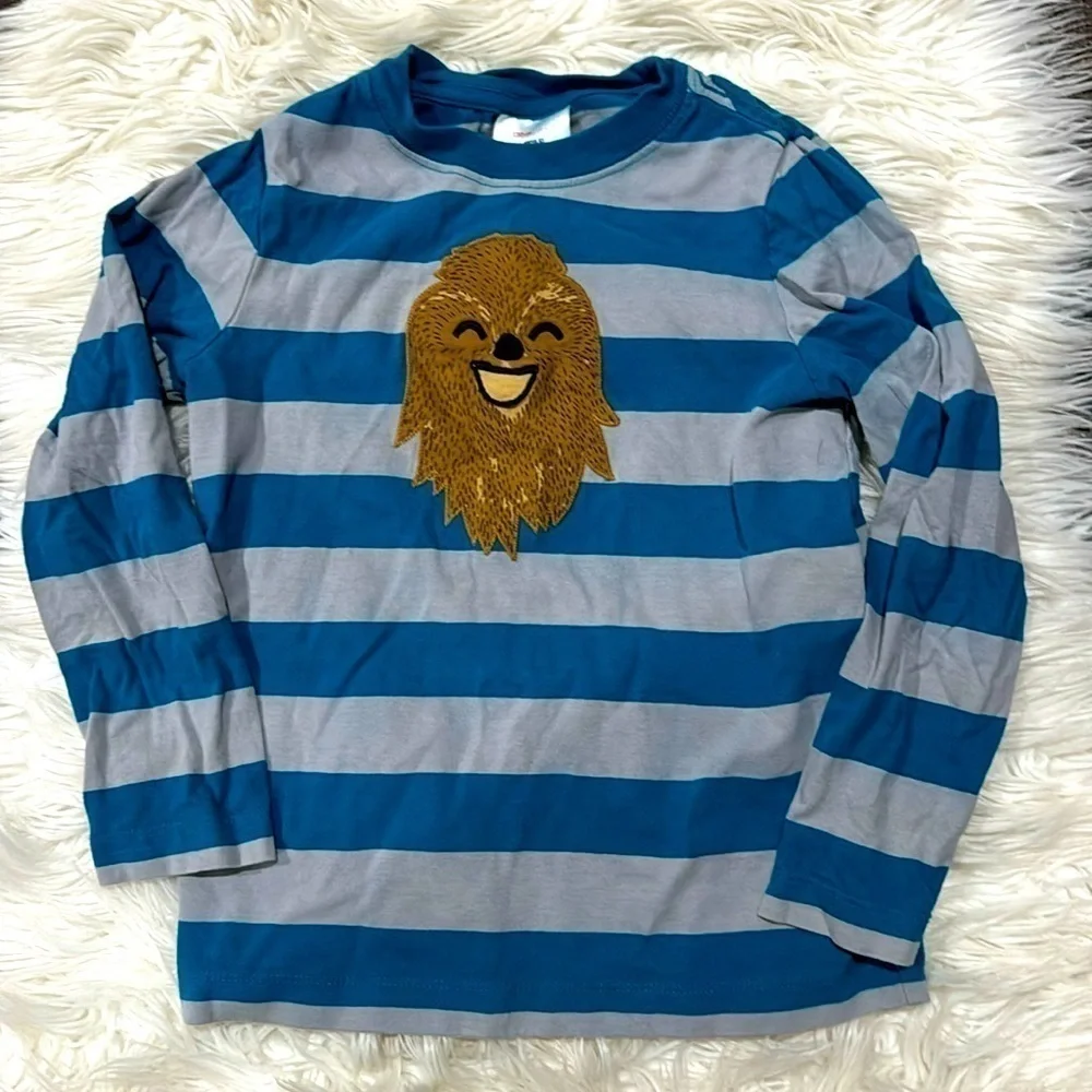 Star Wars Chewbacca Long-Sleeve Striped Shirt